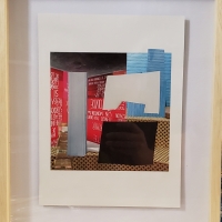 Chamber, collage 35x25cm, 2019,